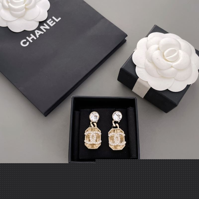 Ch*el earrings